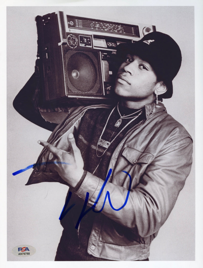 L.L. Cool J Signed Autographed 8.5x11 Photo PSA/DNA Authenticated