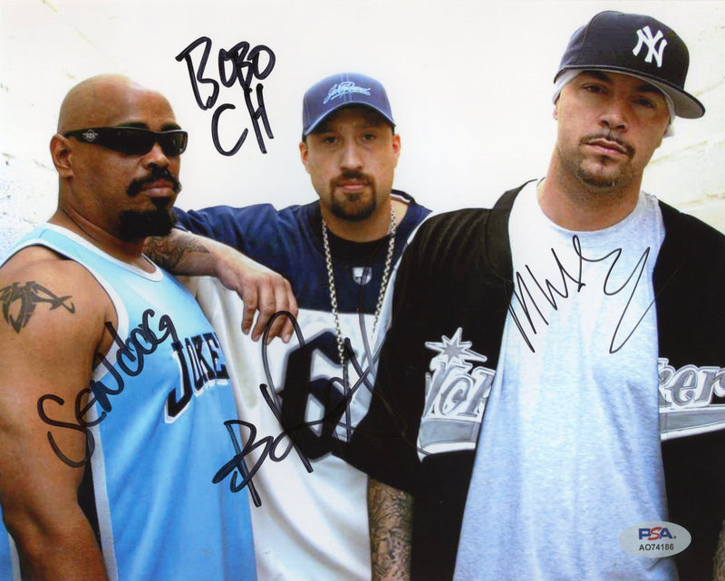 Cypress Hill Signed Autographed 8x10 Photo PSA/DNA Authenticated