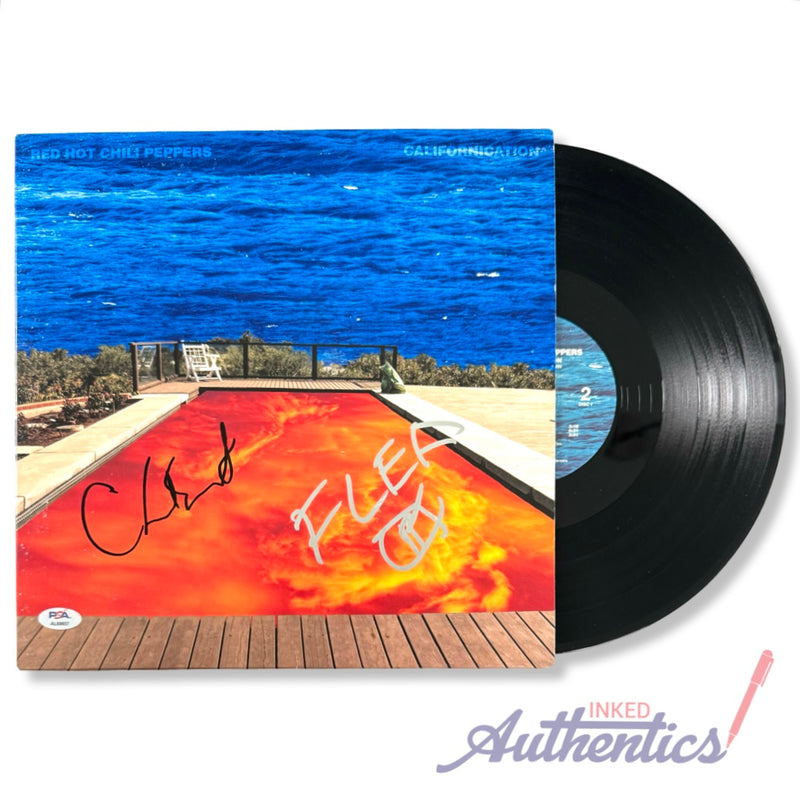 Red Hot Chili Peppers Signed Autographed Vinyl LP "Californication" PSA/DNA Authenticated