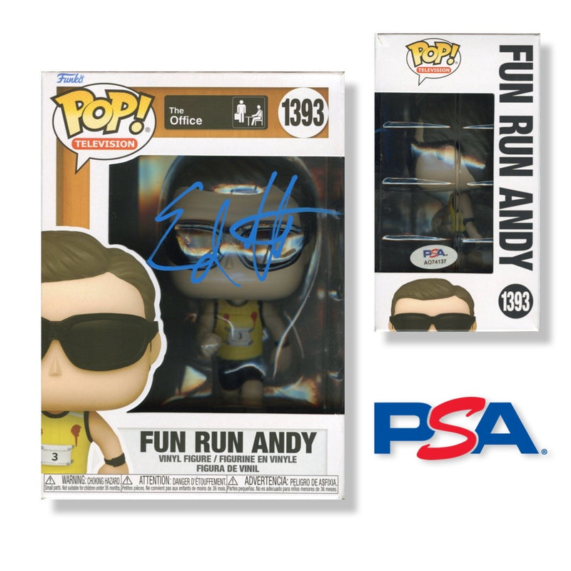 Ed Helms Signed Autographed Funko Pop