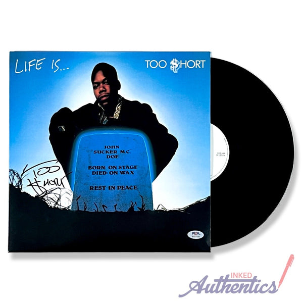 Too Short Signed Autographed Vinyl LP “Life Is… Too $hort” PSA/DNA Authenticated