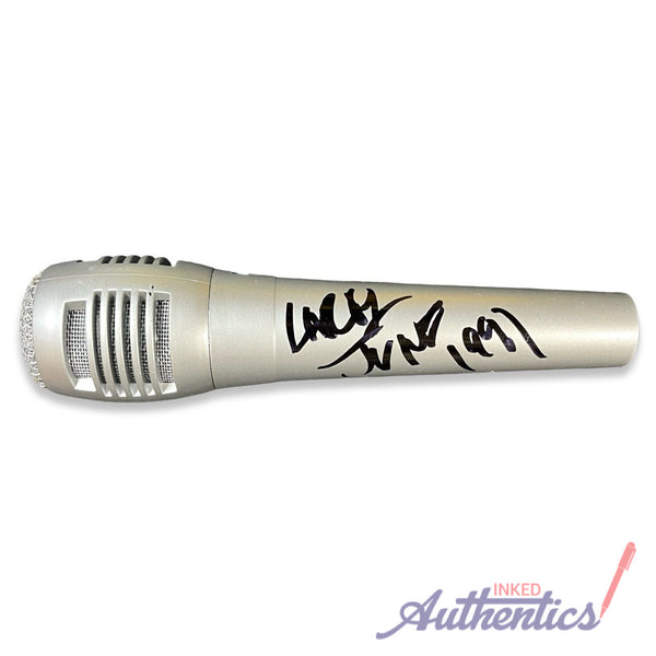 Larry June Signed Autographed Microphone PSA/DNA Authenticated