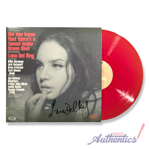 Lana Del Rey Signed Autographed “Did You Know..“ Vinyl LP PSA/DNA Authentic