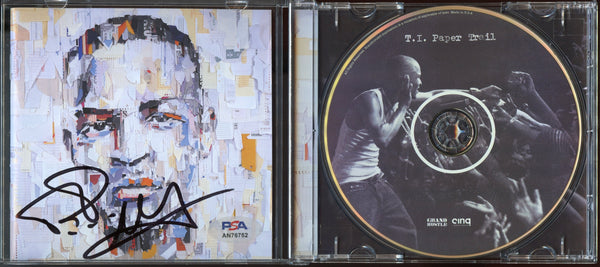 T.I. Signed Autographed CD “The Paper Trail” PSA/DNA Authenticated