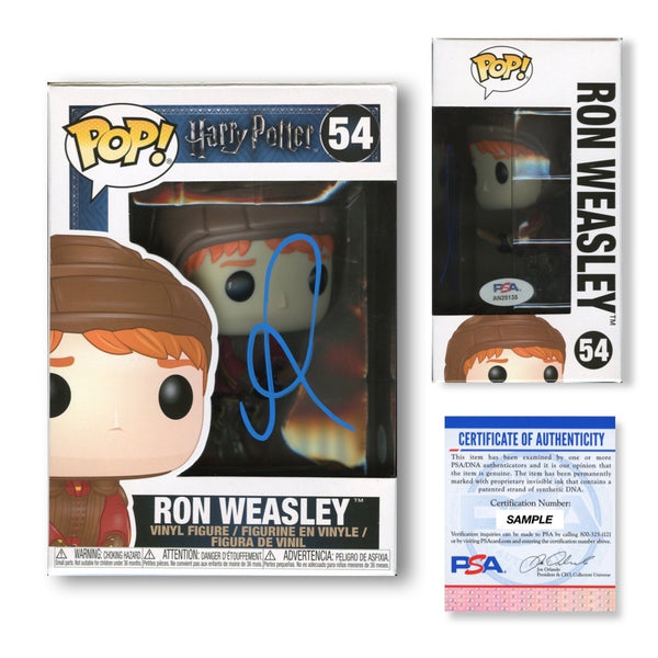 Rupert Grint Signed Autographed Funko Pop #54 Ron Weasley PSA/DNA Authenticated