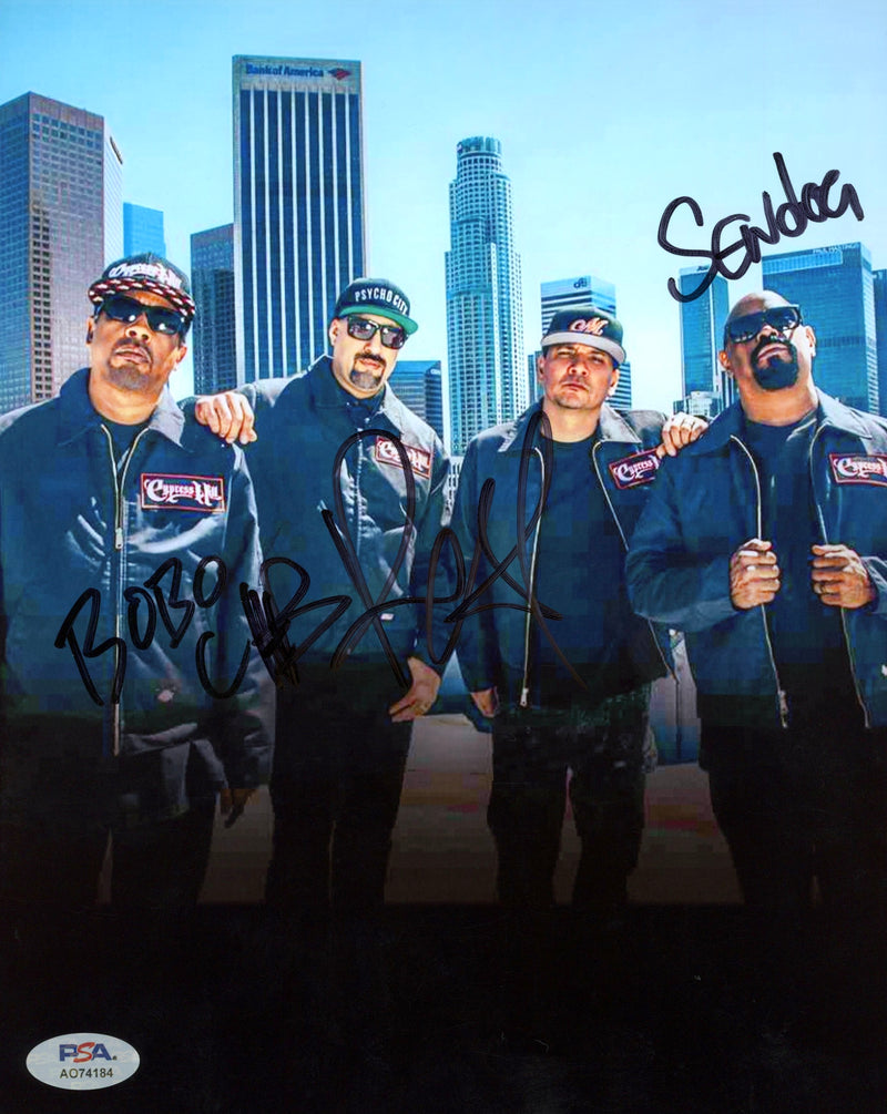 Cypress Hill Signed Autographed 8x10 Photo PSA/DNA Authenticated