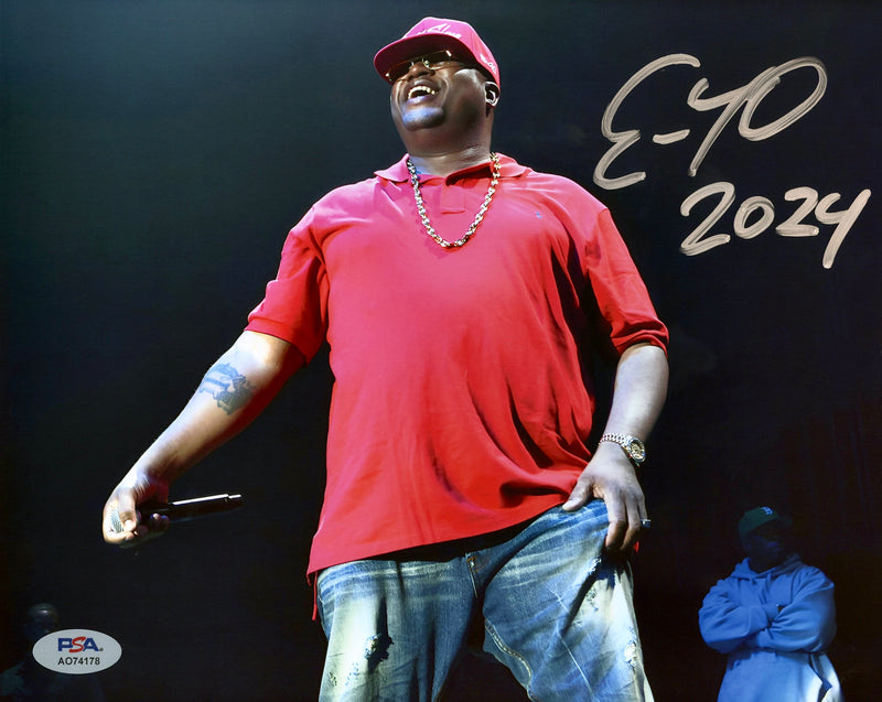 E-40 Signed Autographed 8x10 Photo PSA/DNA Authenticated