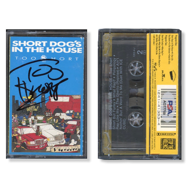 Too Short Signed Autographed Cassette Tape “Short Dog's in the House” PSA/DNA Authenticated