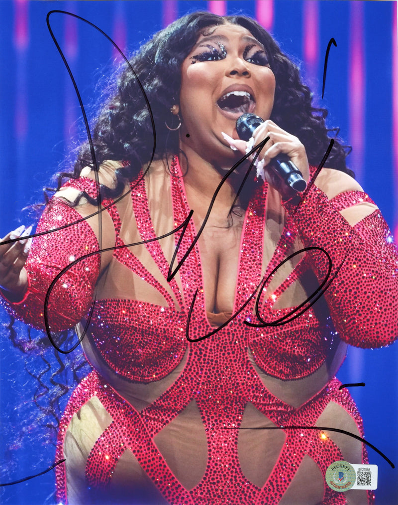 Lizzo Signed Autographed 8x10 Photo Beckett Authenticated