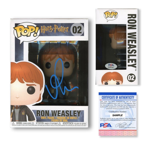 Rupert Grint Signed Autographed Funko Pop #02 Ron Weasley PSA/DNA Authenticated