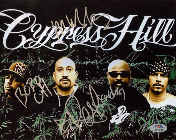 Cypress Hill Signed Autographed 8x10 Photo PSA/DNA Authenticated