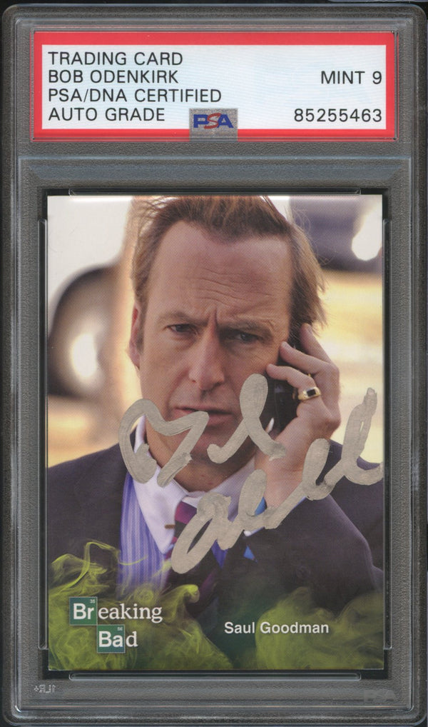 2014 Breaking Bad #7 Bob Odenkirk Saul Goodman Card Auto PSA/DNA 9 MINT