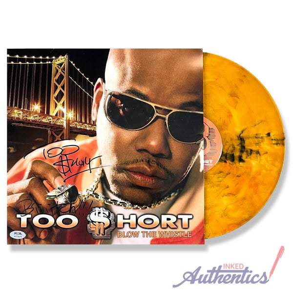 Too Short Signed Autographed Vinyl LP “Blow the Whistle” #043/500 PSA/DNA Authenticated