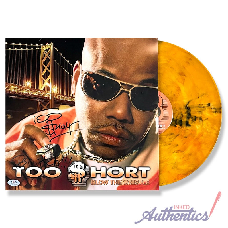 Too Short Signed Autographed Vinyl LP “Blow the Whistle”