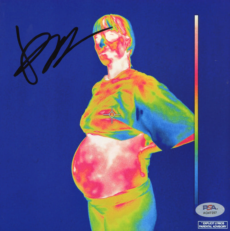 Kevin Abstract Signed 8x8 Photo “iridescence” PSA/DNA Authenticated