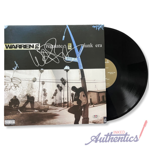 Warren G Signed Autographed Vinyl LP “Regulate... G Funk Era” PSA/DNA Authenticated