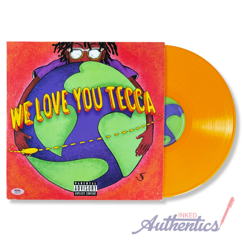 Lil Tecca Signed Autographed Vinyl LP “We Love You Tecca” PSA/DNA Authenticated