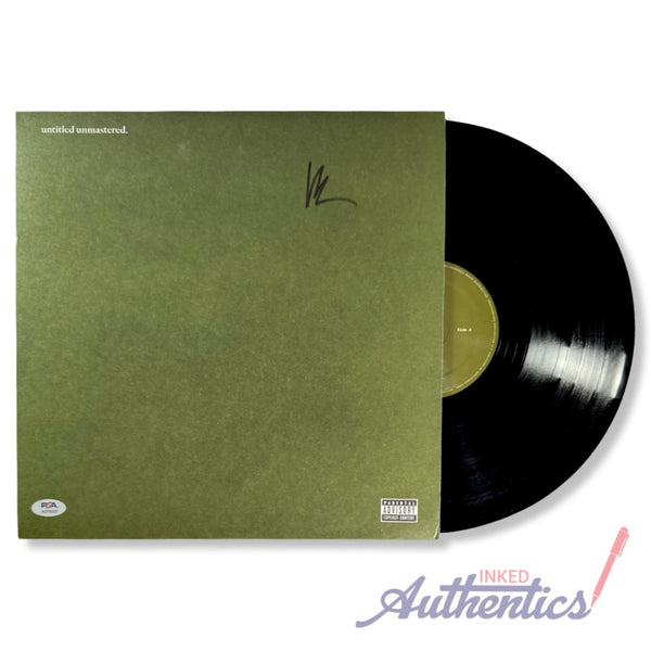 Kendrick Lamar Signed Autographed Vinyl LP “Untitled Unmastered” PSA/DNA Authenticated