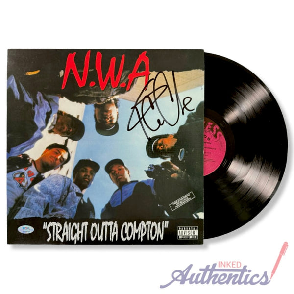 Ice Cube Signed Autographed Vinyl LP “Straight Outta Compton” PSA/DNA Authenticated