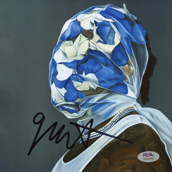 Gunna Signed Autographed 8x8 Photo "One of Wun" PSA/DNA Authenticated