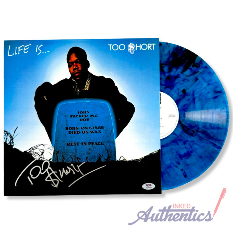 Too Short Signed Autographed Vinyl LP “Life Is… Too $hort” PSA/DNA Authenticated