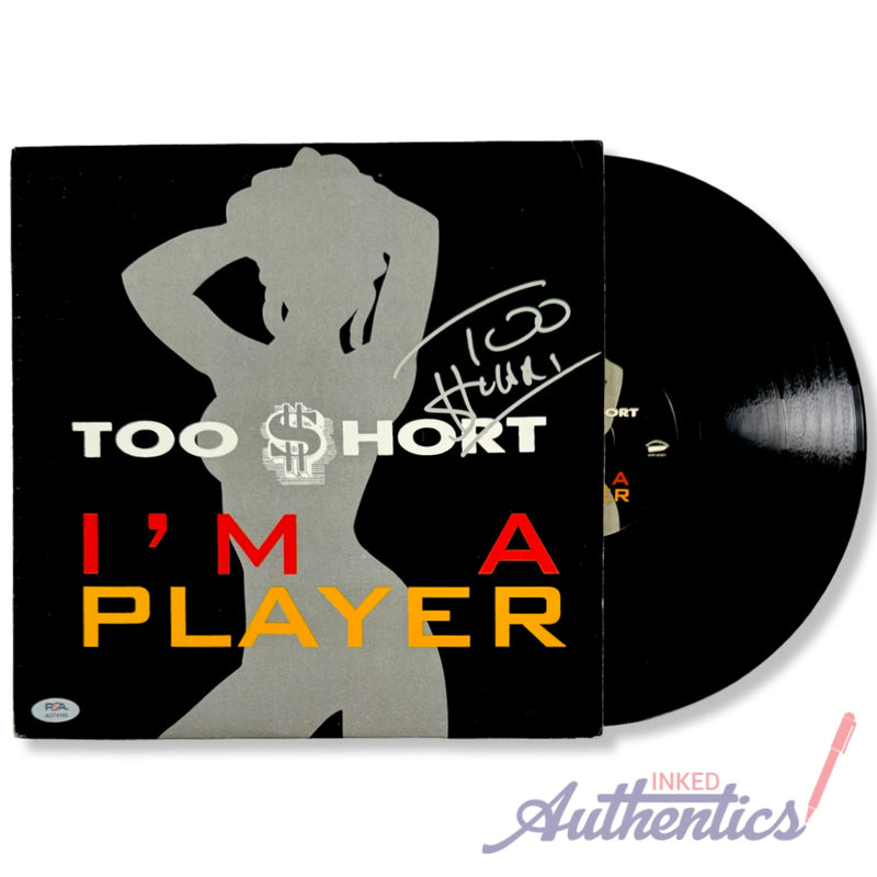 Too Short Signed Autographed Vinyl LP “I’m a Player” PSA/DNA Authenticated