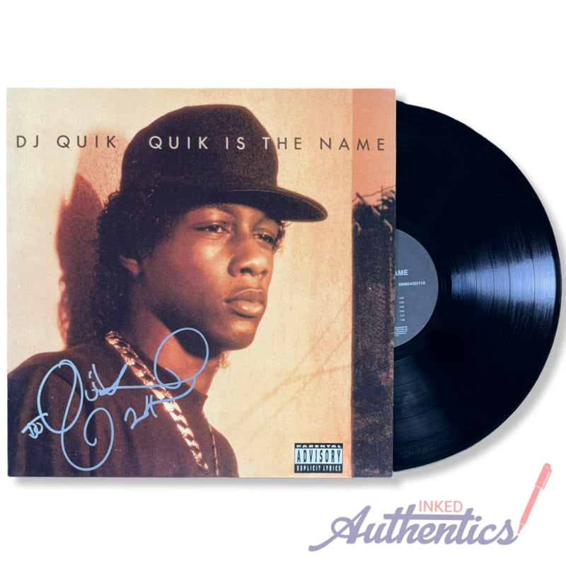 DJ Quik Signed Autographed Vinyl LP "Quik Is the Name" PSA/DNA Authenticated