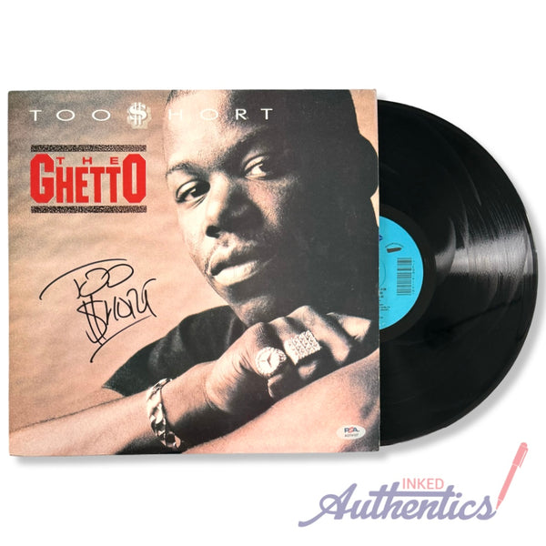 Too Short Signed Autographed Vinyl LP “The Ghetto” PSA/DNA Authenticated