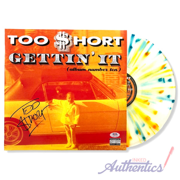 Too Short Signed Autographed Vinyl LP “Gettin’ It” #146/500 PSA/DNA Authenticated