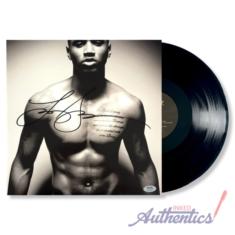 Trey Songz Signed Autographed Vinyl LP “Ready” PSA/DNA Authenticated