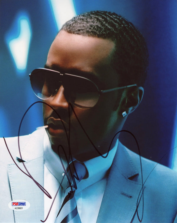 Diddy Signed Autographed 8x10 Photo PSA/DNA Authenticated