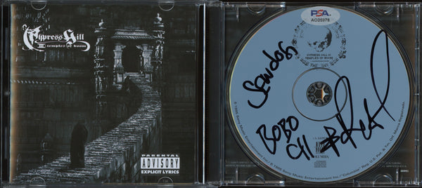 Cypress Hill Signed Autographed CD "Cypress Hill III: Temples of Boom" PSA/DNA Authenticated