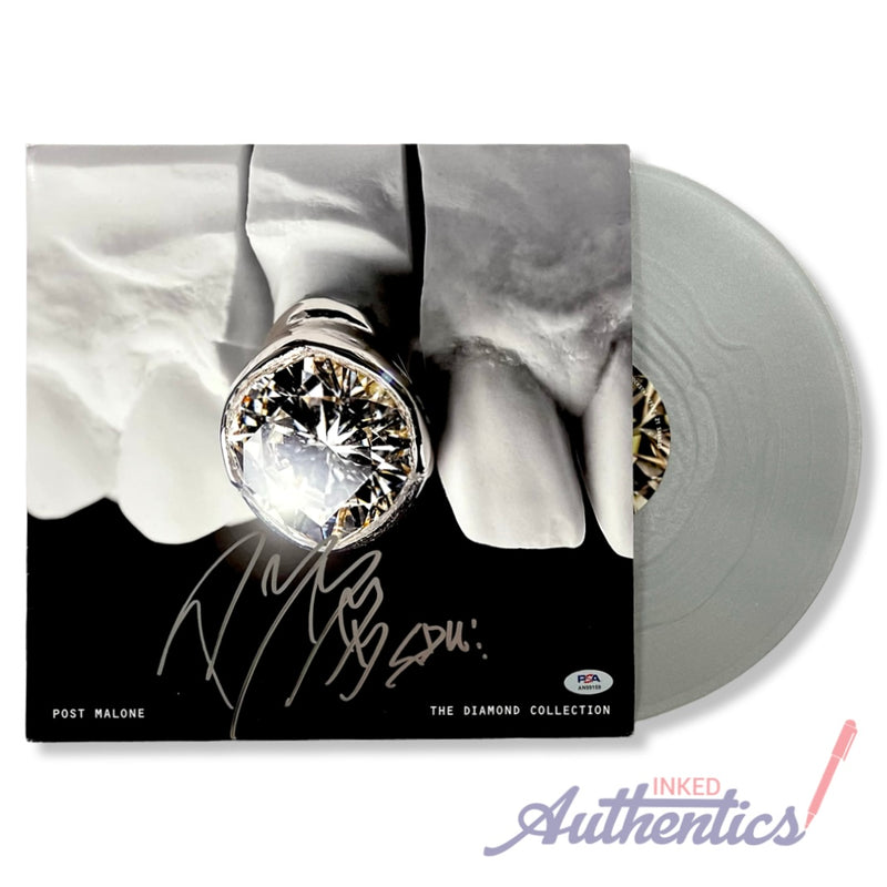 Post Malone Signed Autographed Vinyl LP “The Diamond Collection” PSA/DNA Authentic