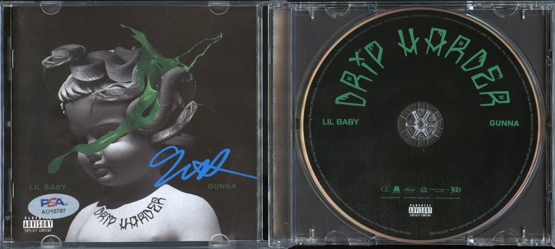 Gunna Signed Autographed CD "Drip Harder" PSA/DNA Authenticated