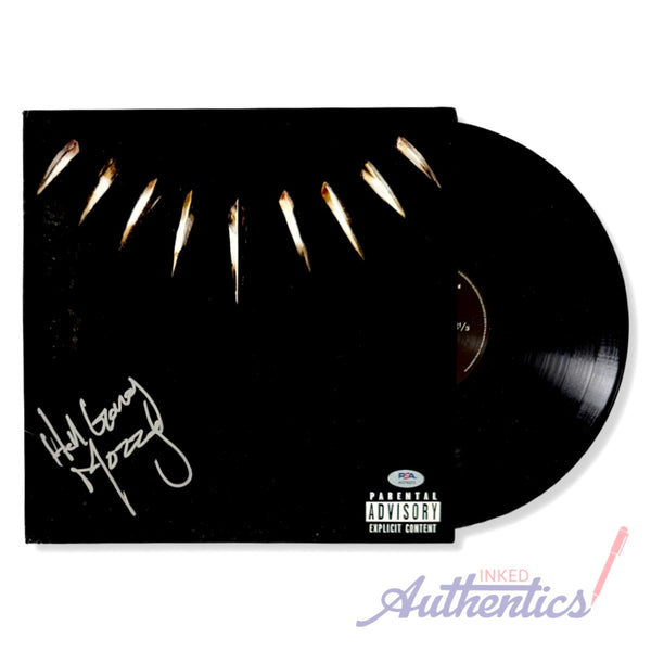 Mozzy Signed Autographed Vinyl LP “Black Panther” PSA/DNA Authenticated