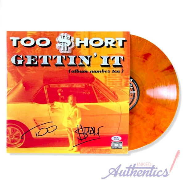 Too Short Signed Autographed Vinyl LP “Gettin’ It” PSA/DNA Authenticated