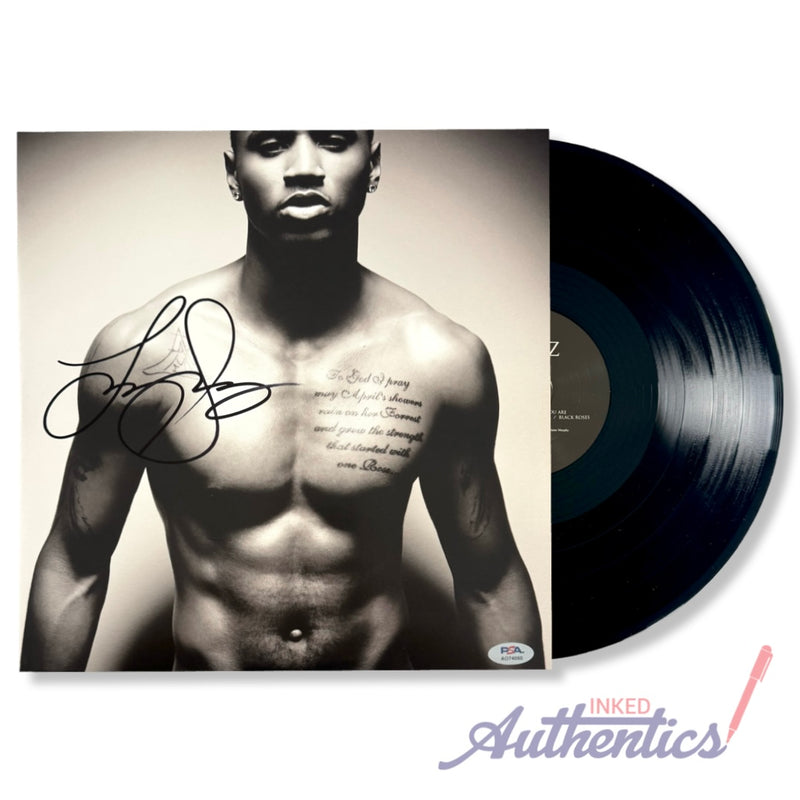 Trey Songz Signed Autographed Vinyl LP “Ready” PSA/DNA Authenticated