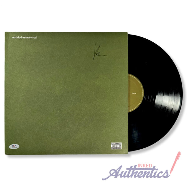 Kendrick Lamar Signed Autographed Vinyl LP “Untitled Unmastered” PSA/DNA Authenticated