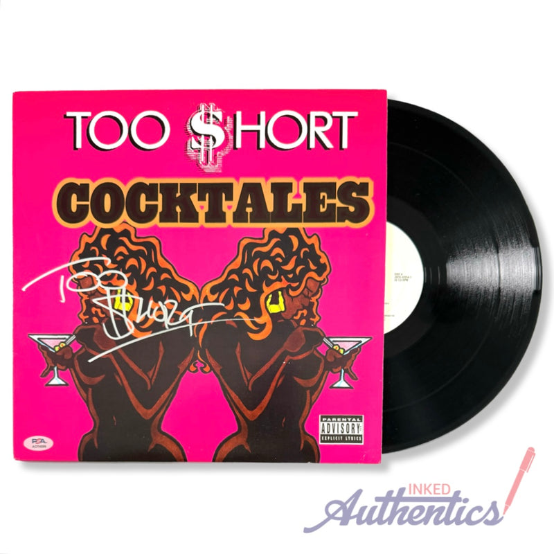 Too Short Signed Autographed Vinyl LP “Cocktails” PSA/DNA Authenticated