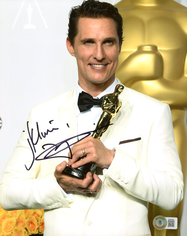 Matthew McConaughey Signed Autographed 8x10 Photo Beckett Authenticated