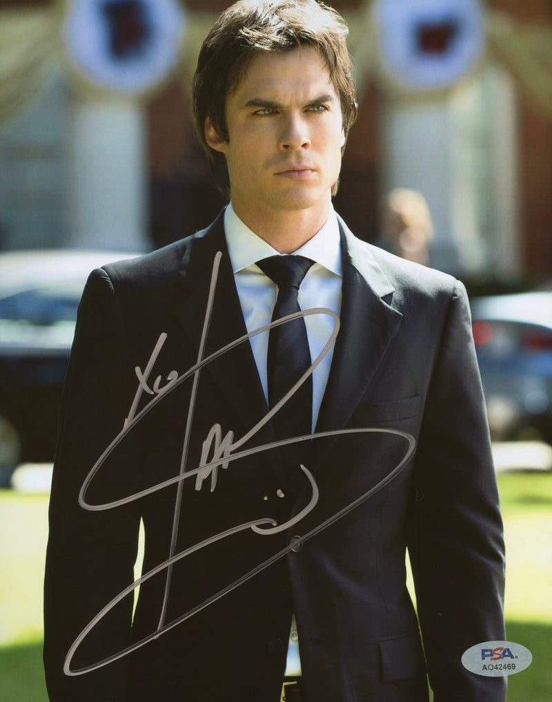 Ian Somerhalder Signed Autographed 8x10 Photo PSA/DNA Authenticated