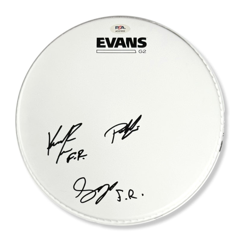 Fuerza Regida Signed Autographed 10” Drumhead PSA/DNA Authenticated