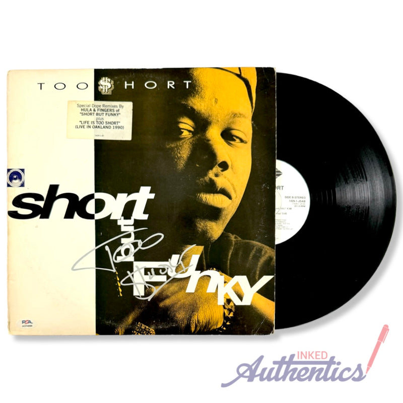 Too Short Signed Autographed Vinyl LP “Short But Funky” PSA/DNA Authenticated