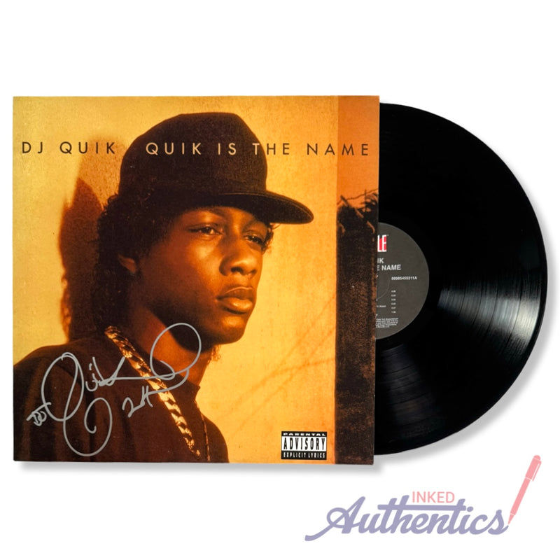 DJ Quik Signed Autographed Vinyl LP "Quik Is the Name" PSA/DNA Authenticated