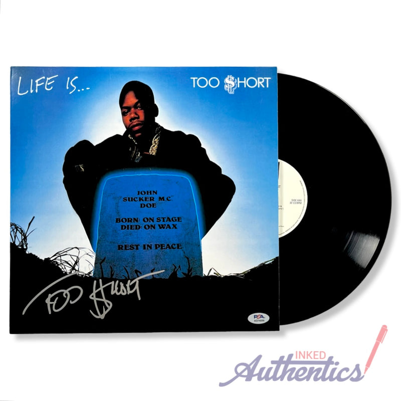 Too Short Signed Autographed Vinyl LP “Life Is… Too $hort” PSA/DNA Authenticated