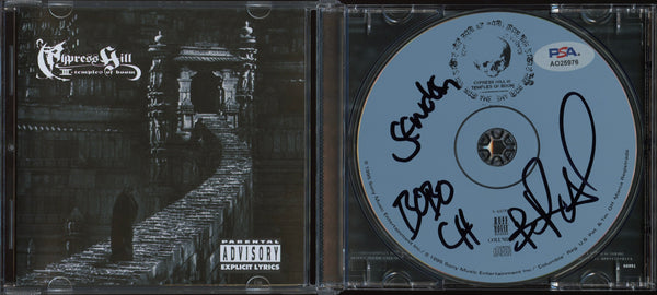 Cypress Hill Signed Autographed CD "Cypress Hill III: Temples of Boom" PSA/DNA Authenticated