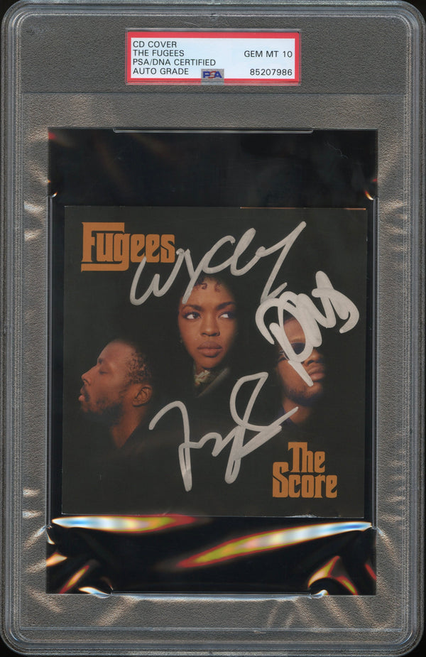 Fugees Signed Autographed CD Cover “The Score” PSA/DNA 10 Gem Mint