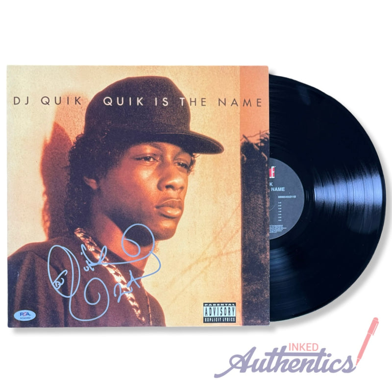 DJ Quik Signed Autographed Vinyl LP "Quik Is the Name" PSA/DNA Authenticated