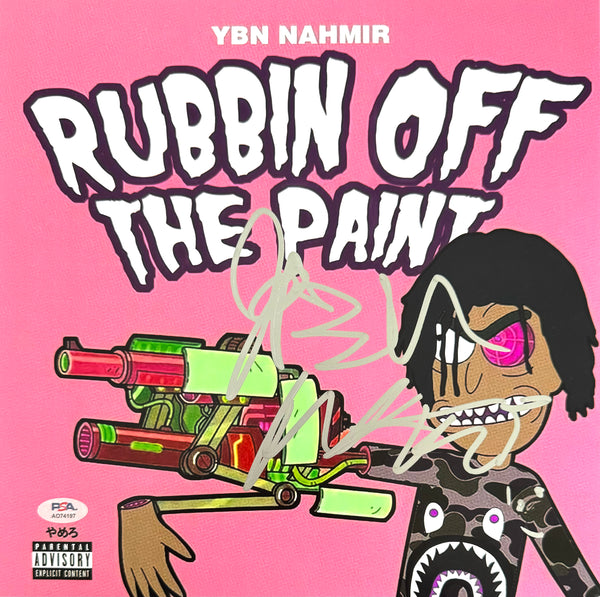 YBN Nahmir Signed Autographed 12x12 Photo “Rubbin Off The Paint” PSA/DNA Authenticated