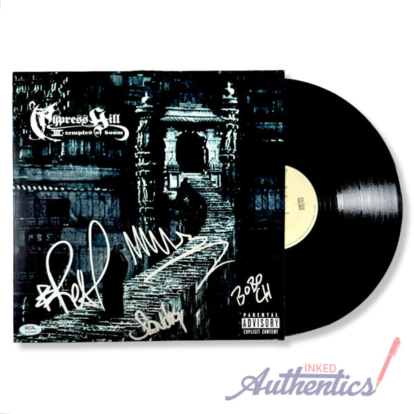 Cypress Hill Signed Autographed Vinyl LP "Cypress Hill III: Temples of Boom" PSA/DNA Authenticated